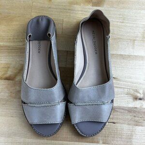 Kelsi Dagger Brooklyn KDB Samantha‎ Convertible Flats Shimmer Brown Size 8.5